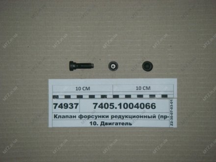 Клапан (болт) форсунки охолодження поршня КамАЗ 7405.1004066 (фото 1)