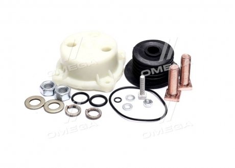 Фото 1 - р/к реле втягивающего стартера (СТ142Б) КАМАЗ (13 наимен.) (крышка, чехол, болты, шайбы) СТ142-3708821-РК Р/к реле втягивающего стартера (СТ142Б) КАМАЗ (13 наимен.) (крышка, чехол, болты, шайбы) СТ142-3708821-РК (фото 1)