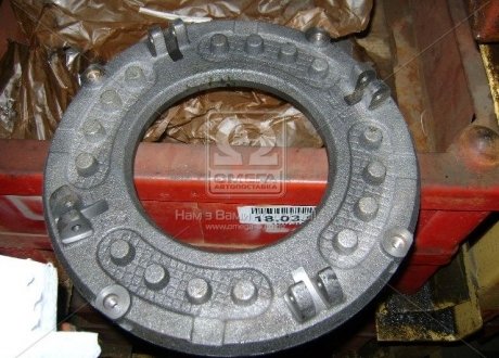 Фото 1 - диск сцепл. нажимной ЗИЛ 130, 5301 (плита) (АМО ЗИЛ, ПЗА г.Петровск) 130-1601093 Диск сцепл. нажимной ЗИЛ 130, 5301 (плита) (АМО ЗИЛ, ПЗА г.Петровск) 130-1601093 (фото 1)