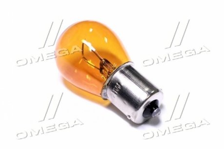 Лампа покажчиків поворотів та стоп-сигналів оранж.. BA15s Amber 12V P21W <> TEMPEST 12V21W_BA15s Amber (фото 1)