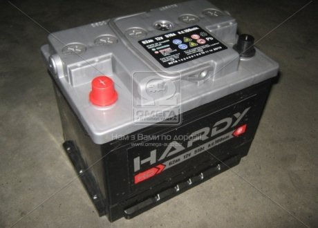 Аккумулятор 62Ah-12v SP (242x175x190),L,EN510 HARDY 6СТ- 62 Аз (фото 1)