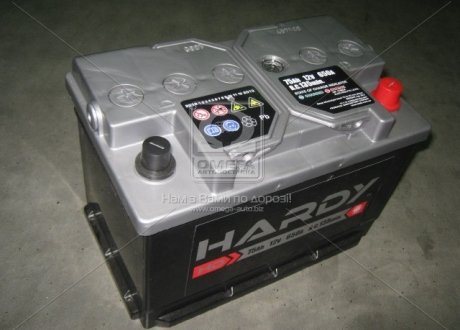 Аккумулятор 75Ah-12v SP (278x175x190),R,EN650-680 HARDY 6СТ- 75 Аз (фото 1)