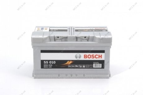 Акумулятор 85Ah-12v (S5010) (315x175x170),R,EN800 BOSCH 0092S50100 (фото 1)