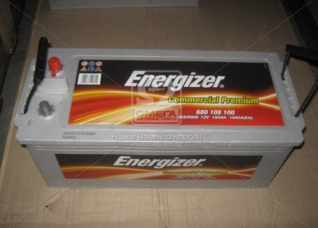 Аккумулятор 180Ah-12v CP (513х223х223), L,EN1000 Energizer 680 108 100 (фото 1)