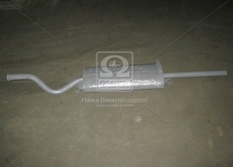 Глушитель ВАЗ 21099 с минеральным наполнителем закатной Украина 21099-1201005 (фото 1)