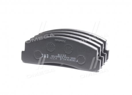 Колодка торм. ВАЗ 2121-2123 перед. (компл. 4шт.) (FINWHALE) Н/в V221