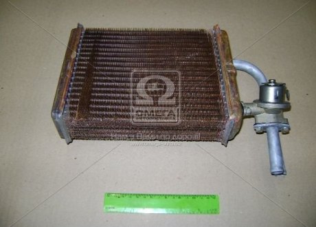 Радиатор отопителя ВАЗ 2101, 03, 05, 07 (2-х рядн.) с кран. (г.Оренбург) 2101-8101.050-02 (фото 1)