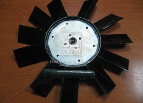 Вентилятор системи охолодження ГАЗ 3302,2217 (ЗМЗ 405) 11 лопатей. (вир-во Росія) 405-1308010 (фото 1)
