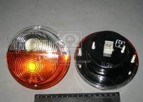 Фото 1 - фонарь ГАЗ 52, 53 габаритный передн. и мод. (ОАО Автосвет) ПФ130-3712010 Фонарь ГАЗ 52, 53 габаритный передн. и мод. (ОАО Автосвет) ПФ130-3712010 (фото 1)