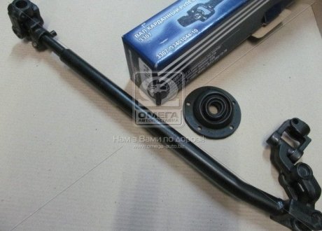 Вал рулевого управления ГАЗ 33104 ВАЛДАЙ карданный в сб. (Россия) 33104-3401042 (фото 1)