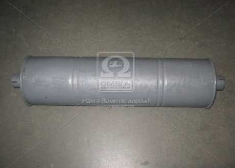 Глушитель ГАЗ 3302 закатной (узкая горловина центр D=51 мм) (Украина) 36-1201010-01 (фото 1)