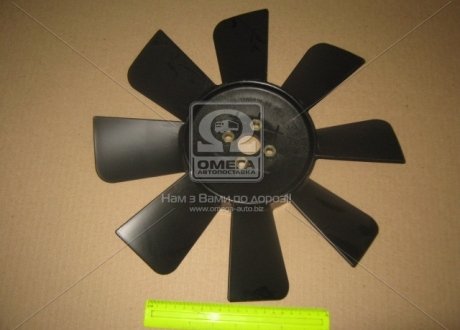 Вентилятор системи охолодження ГАЗ дв.402,406 (8 лоп) (куплен. ГАЗ) 3302-1308010-08 ОП (фото 1)