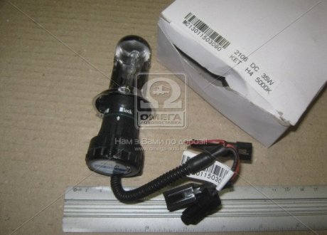 Ксенон лампа HID Н4 12v (H/L) 5000K DC Лампа 5000K DC (фото 1)
