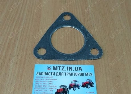Прокладка трубы приемной МАЗ, КРАЗ Украина 256-1203020 (фото 1)