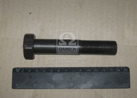 Болт крепления вилки переднего амортизатора МАЗ 4370 Украина 372836 (фото 1)