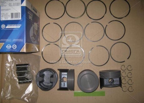 Поршень цилиндра УМЗ 4213,16(Евро3) d=100,5 (п/п+ст/к+п/к) (гр.В)(Black Edition) (МД Кострома) 421.1004018-23-Р (фото 1)