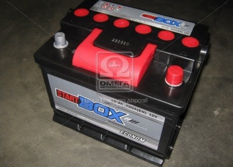 Аккумулятор 60Ah-12v StarBOX Econom (242x175x190),R,EN480 6СТ- 60 Аз (фото 1)