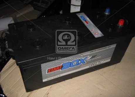 Аккумулятор 190Ah-12v StarBOX Econom (513x189x230),L,EN1150 6СТ- 190 Аз (фото 1)