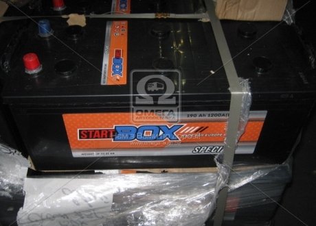 Акумулятор 190Ah-12v StarBOX Special (513x223x223),R,EN1200 6СТ- 190 Аз (фото 1)