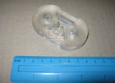 Подушка подвески глушителя Daewoo Lanos,Sens (на резонатор)силикон прозрачн. Украина 96352141 (фото 1)