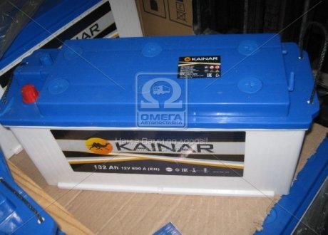 Аккумулятор 132Ah-12v KAINAR (513x182x240),R,EN890 132 411 4 120 (фото 1)