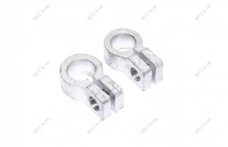 Клемма акк. 2 шт. (свинец) РЕМОНТНАЯ КАМАЗ,МАЗ,ГАЗ,Трактора (240 гр.) голая под болт Н/в 11-3703210-20