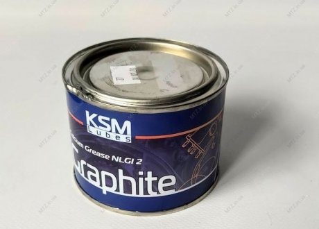 Мастило графітне КСМ-ПРОТЕК (Банка 0,4 кг) Графит КСМ (фото 1)