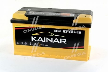 Аккумулятор 100Ah-12v Standart+ (353х175х190),R,EN850 KAINAR 100 261 0 120 ЖЧ (фото 1)