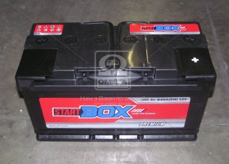 Акумулятор 100Ah-12v StartBOX Premium (352x175x190),R,EN840 52371100364 (фото 1)
