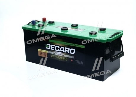 Аккумулятор 140Ah-12v DECARO START(513х189х217), L,EN900 6СТ-140 АЗ (3) (фото 1)