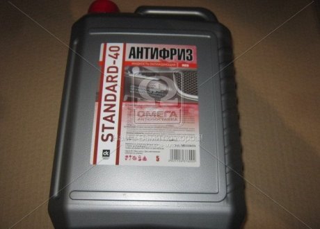 Антифриз Standard -40 (червоний) 5/4,2 кг Дорожная карта 3516 (фото 1)