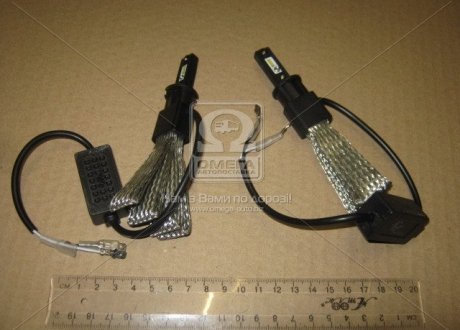 Лампа LED H3 12/24V chip OSRAM гибкий радиатор (косичка) (Китай) Н3 SMD 6500K (фото 1)