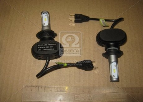 Лампа LED H7 12/24V диод радиатор 6500К, S1 (Китай) Н7 6500K (фото 1)