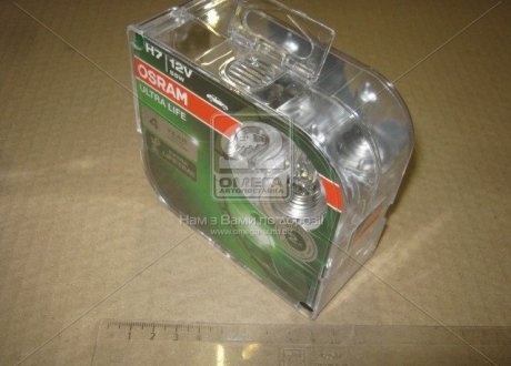 Лампа фарная H7 12V 55W PX26d ULTRA LIFE (компл.) (OSRAM) 64210ULT-HCB-DUO (фото 1)