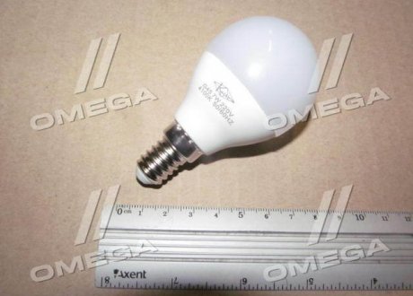 Лампа світлодіодна 220V, E14, 7W, 4100K, G45 Китай 31000800 (фото 1)