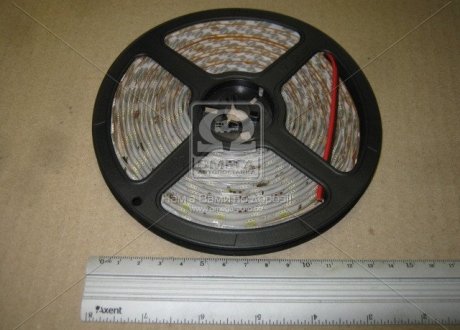 Гибкая светодиод. лента 24V 300 SMD 5050, 5м; 8мм*2,7мм, влагостойкая, белая Китай 30021125 (фото 1)