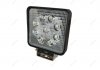 Фара LED квадратная 27W, 9 ламп, 110*110*25мм, широкий луч 12/24V (Китай) 27001998 (фото 1)