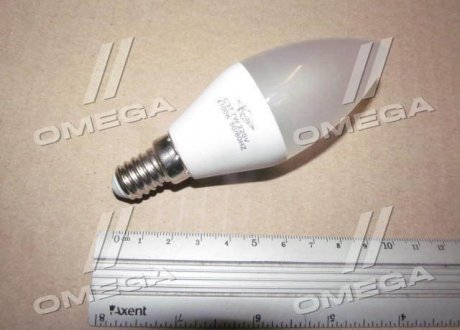 Лампа светодиодная 220V, E14, 7W, 4100K, С37 Китай 31001700 (фото 1)