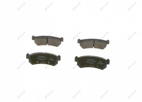 Колодка гальм. диск. CHEVROLET LACETTI задн. (Bosch) BOSCH 0 986 494 133