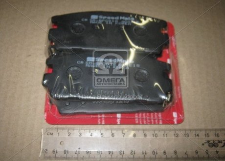 Колодки гальмівні дискові Chevrolet Captiva задн. (SPEEDMATE, Korea) SK SPEEDMATE SM-BPG018 (фото 1)