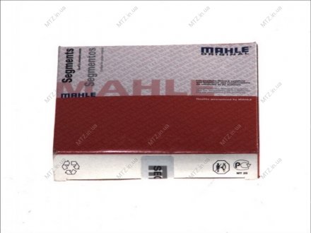 Кільця поршневі FORD 76,00 1,4 16V Zetec (Mahle) Knecht-Mahle 015 03 N0