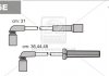 Провід запалювання (EPDM) DAEWOO LANOS 1.4, 1.5; Chevrolet Aveo 1.4; NEXIA 1.5 Janmor D6E (фото 2)