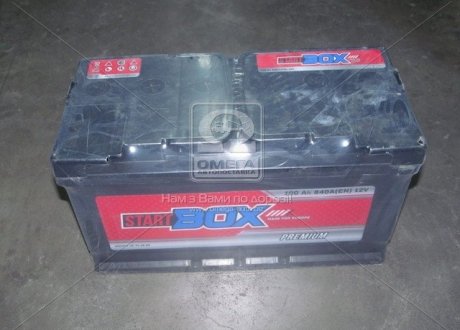 Аккумулятор 100Ah-12v StartBOX Premium (352x175x190),L,EN840 52371100363 (фото 1)