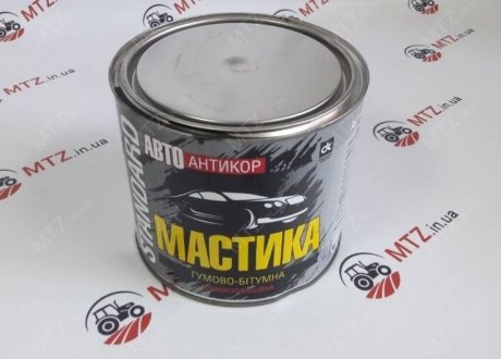 Мастика Автоантикор (Резино-битум) (банка 1,8кг) STANDARD Дорожная карта Антикор (фото 1)