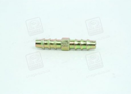 Соединитель 8мм зубчатый для трубки (металл) RIDER RD 01.01.55 (фото 1)
