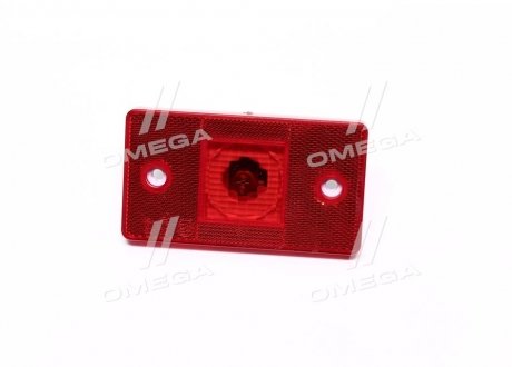 Фонарь габаритный задний со световозвращ., красный, 24В, 124х69х52 Руслан-комплект ФГС-115 (фото 1)