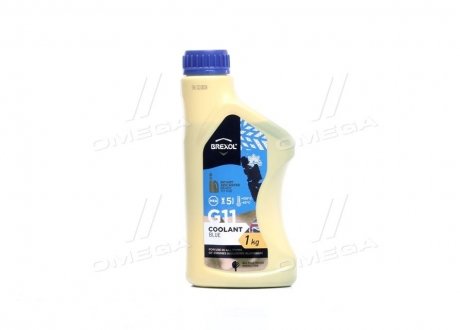 Антифриз BREXOL BLUE G11 Antifreeze (cиний) 1kg Antf-020 (фото 1)