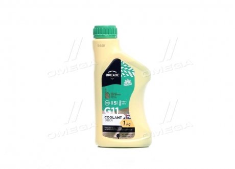 Антифриз BREXOL GREEN G11 Antifreeze (зеленый) 1kg Antf-014 (фото 1)