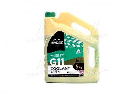 Антифриз BREXOL GREEN G11 Antifreeze (зеленый) 5kg Antf-015 (фото 1)