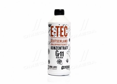Антифриз концентрат Gt11Glycsol E-TEC кан. п/е 1,5 кг. синій 4267 (фото 1)